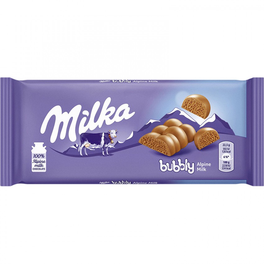 Милка Bubbly - 100 гр.