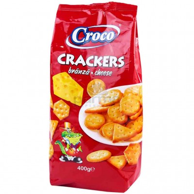 Дамакра ООД - Croco Brezel crackers сирене - 250 гр.