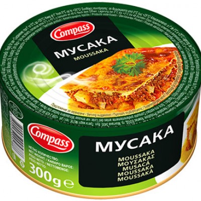 Мусака Компас - 0,300 кг.