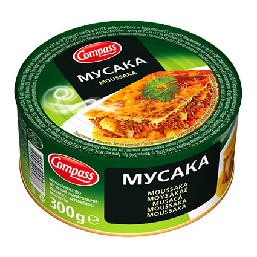 Мусака Компас - 0,300 кг.