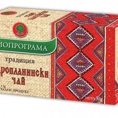 Старопланински чай - Bioprogramme - 20 бр.